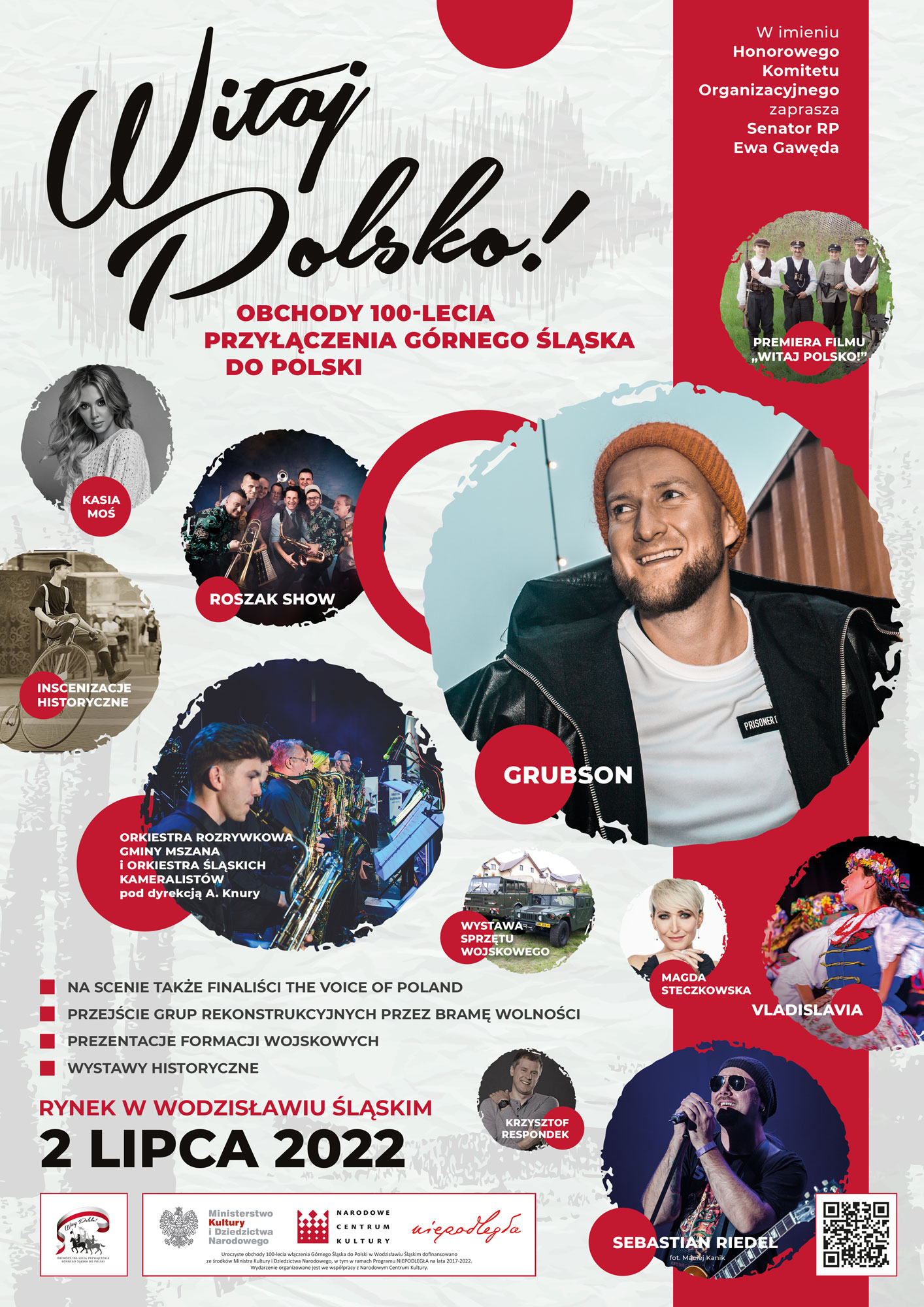 Witaj Polsko - plakat informacyjny